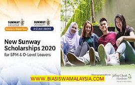 New Sunway Scholarships