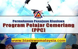 JPA Scholarship – Program Pelajar Cemerlang (PPC)